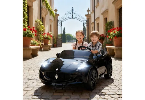 AIYAPLAY Maserati Kinder Elektroauto 12V 2-Sitzer von AIYAPLAY