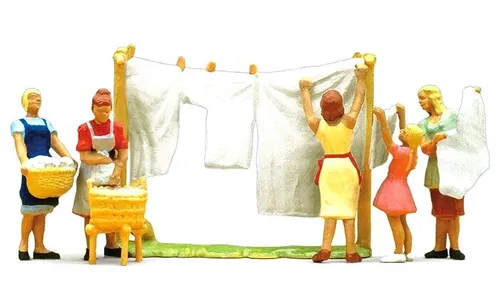 Preiser H0 10050 Wäscherinnen Neu & OVP