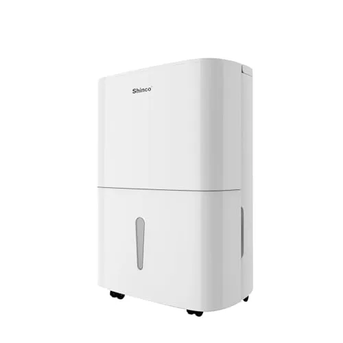 SHINCO Luftentfeuchter SDZ1-30D, 30L/24h - Effizienter Luftentfeuchter für Räume bis 35m² mit Wifi-Funktion und 24H Timer. Entfernt bis zu 30L Feuchtigkeit pro Tag und sorgt für ein gesundes Raumklima.