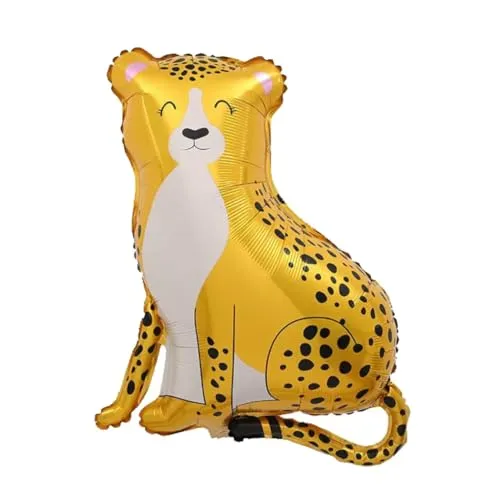 Leopard Folienballon Tier