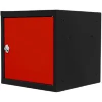 PROREGAL Schließfachwürfel Blocky mit Drehriegelschloss 40x40x40cm - Robuster Schließfachwürfel für sichere Aufbewahrung von Wertsachen. Flexibel montierbar und ideal für individuelle Raumkonzepte. Hochwertige Verarbeitung für langfristige Nutzung.