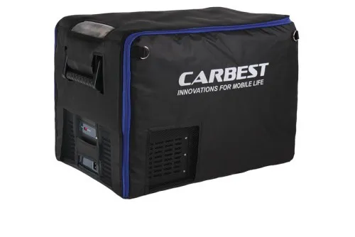 CARBEST Thermo-Schutztasche für Kompressor-Kühlbox 71373, Farbe: schwarz