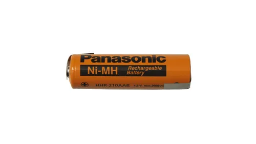 Produktbild Panasonic NiMH-Zelle mit Lötfahne (Mignon-AA) HHR-210AA-1Z, 2000 mAh 4260030441457