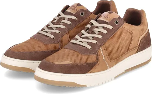 Bullboxer Herren Leder-Sneakers in Cognac, Größe 45 - Stylische Bullboxer Leder-Sneakers in Cognac für Herren in Größe 45. Mit rutschhemmender Sohle und verstärkten Kappen für optimalen Tragekomfort und Langlebigkeit.