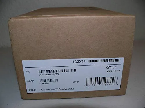 HPE AP-303H-MNTD Desk Mount Kit - Wireless Access Points, einfach zu montieren ohne Werkzeug und ideal für platzsparende Installationen.