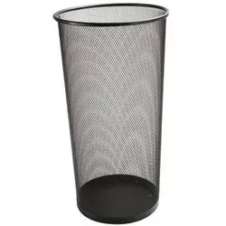 Schirmständer Metall Höhe 50cm schwarz rund 22,6 L