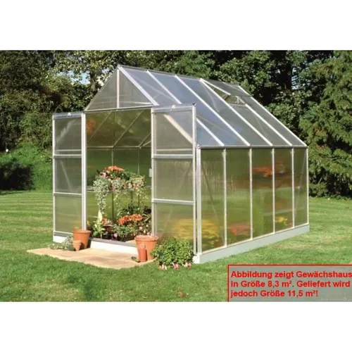 Halls Gewächshaus Magnum 148 ALU 11,5 m² von Juliana