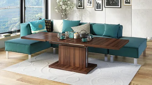 Mazzoni Aston Ausziehbarer Couchtisch 120/200cm von Design Impex