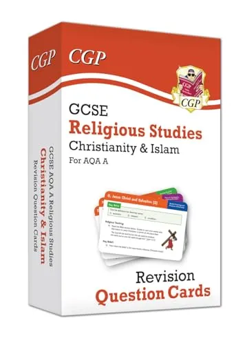 Produktbild GCSE AQA A Religious Studies: Christianity & Islam Revision Question Cards (CGP AQA A GCSE RS)