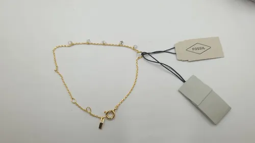Fossil Armband Shine Bright JA7135710 Gold Farbene in gold von Fossil