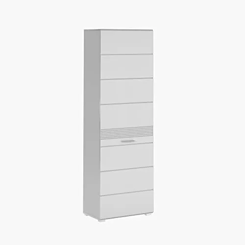 MID.YOU Garderobenschrank LINUS - Modern und Funktional - Drohnen - Der MID.YOU Garderobenschrank LINUS vereint modernes Design mit hoher Funktionalität. Ideal für Flure oder Schlafzimmer, bietet er viel Stauraum und eine pflegeleichte Oberfläche.