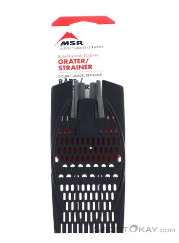 MSR Alpine Reibe-Sieb Besteck-Schwarz-One Size