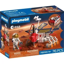 PLAYMOBIL City Action 72012 ESA: Mars-Erkundungsrover - Entdecke den Mars mit dem PLAYMOBIL Mars-Rover! Ideal für Kinder ab 4 Jahren, ausgestattet mit Solarpaneelen und wissenschaftlichen Instrumenten für spannende Abenteuer im Weltall.