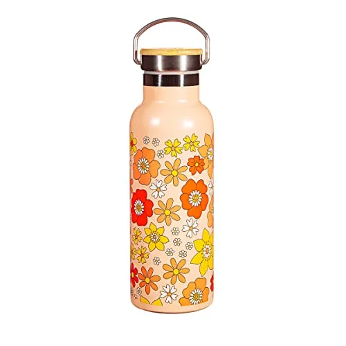 Produktbild Sass & Belle 70er Jahre Floral Wasserflasche 500ml