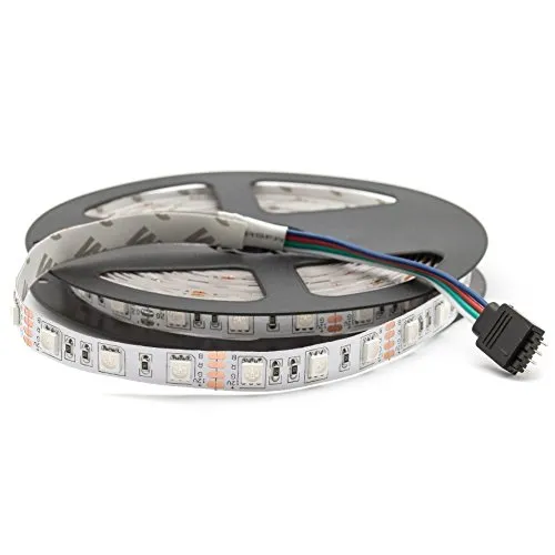 RGB LED 12V Streifen 5M 60LEDs/m (300Stk.) IP20/IP65 RGB Stripe Leiste 5 Meter (RGB Leiste 5M IP20)