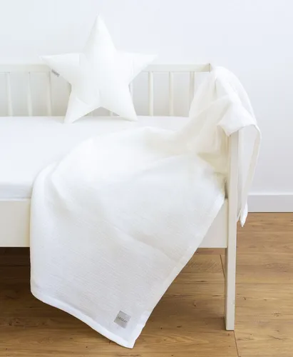 Babydecke Babydecke Musselin Baumwolle Tagesdecke Decke 95x95 120x120 150x200 cm, Loolay, LOOLAY Musselin Tagesdecke, atmungsaktiv, weich & leicht!