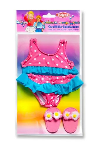 HELESS PUPPENKLEIDUNG BIKINISET 28 - 35 CM BIKINI BADESACHEN PUPPEN KLEIDUNG NEU