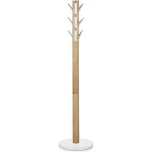 Umbra Garderobenständer FLAPPER - Modernes Design für Ihren Flur - Garderobenständer FLAPPER von Umbra, aus hochwertigem Rubberwood, bietet mit 9 Klapphaken und großzügigen Maßen optimale Funktionalität und Stil für Ihren Eingangsbereich.