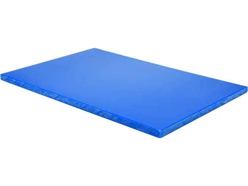 TRIZERATOP Gastro Schneidebrett 600x400mm blau - Hochwertiges Schneidebrett aus Polyethylen, ideal für die Gastronomie. Mit rutschfester Oberfläche und abgerundeten Kanten für maximale Sicherheit. Leicht zu reinigen und spülmaschinenfest.