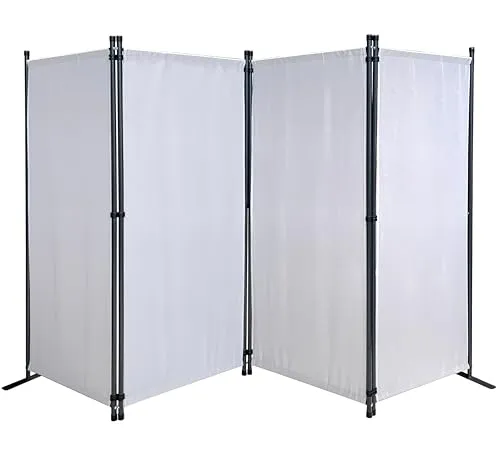 QUICK STAR Paravent 4 Teilig 165 x 220 cm