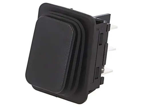 001934.3112-02-02 ROCKER DPDT Pos: 2 OFF-ON 12A/250VAC schwarz 100mΩ -30-80°C Ma