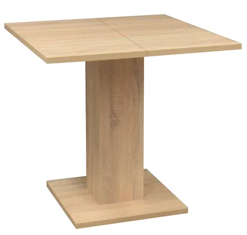 Mäusbacher Säulen-Esstisch (ausziehbar) in eiche sägerau von Mäusbacher