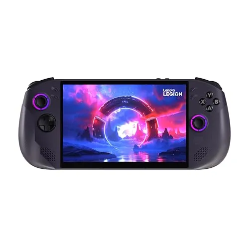 Lenovo Legion Go S Gaming Konsole - Leistungsstarkes Gaming für unterwegs - Konsolen mit AMD Ryzen Z2 Go, 16 GB RAM und 512 GB SSD für flüssiges Gaming. Das 8