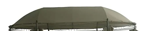 Ersatzdach für Westerholt Pavillon oval 3x4m Oliv-Taupe 2247-01