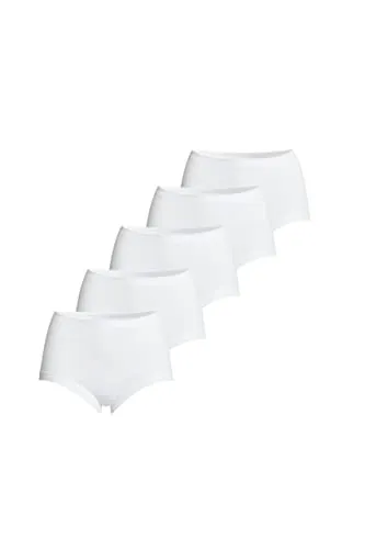 Conta Taillenslip 5er Spar-Pack, 100% Baumwolle, Bequeme Damenwäsche für jeden Tag - Funktionsunterwäsche: Klassischer Damen-Taillenslip aus 100% Baumwolle, der mit elastischen Abschlüssen und weicher Beschaffenheit für ein angenehmes Tragegefühl sorgt, ohne Abdrücke zu hinterlassen.