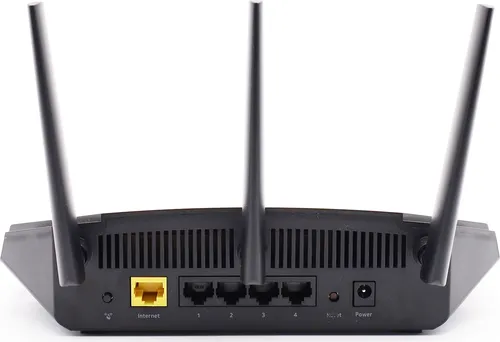 NETGEAR RAX10 WiFi 6 Router AX1800 - 4 Streams bis zu 1,8 GBit/s, ideal für Streaming und Online-Gaming, erweiterter Schutz vor Cyberbedrohungen