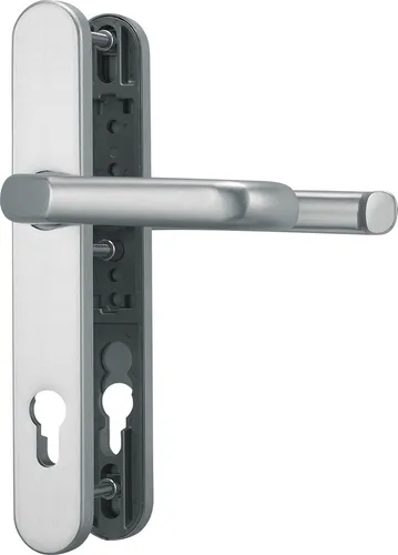 ABUS Schmalrahmenbeschlag SRG 92 F1 Langschild m. beidseitig Drücker NEU