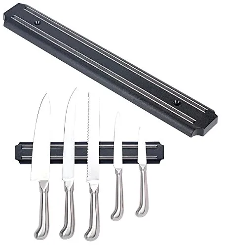 Rosenstein & Söhne Magnetschiene Wand: Universal-Magnetleiste zur Wandmontage, 33 x 5 cm (Magnetschiene Werkzeug, Magnetleiste Baumarkt, Schraubenzieher)