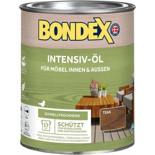 Bondex Intensiv Öl 0,75 L Teak NEUWARE Art. Nr. 381180