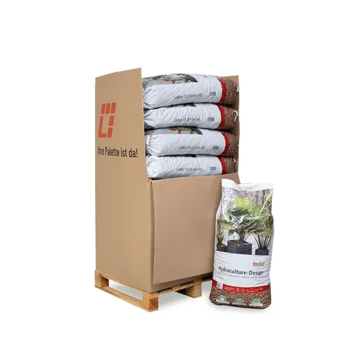 Blähton Hydrokultur Pflanzgranulat 13x50l - 650l - Blumenerde für Hydroponik mit grobem Granulat (15-25 mm), nachhaltig und biologisch, ideal für alle Pflanzenarten.
