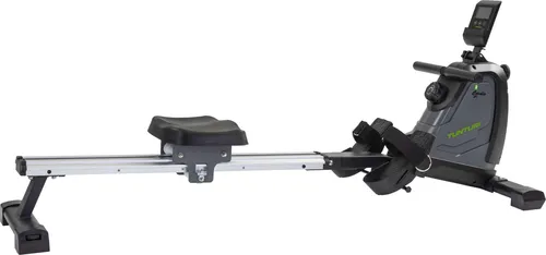 Tunturi Cardio Fit R25 Rudergerät – Kompaktes Rudergerät mit 8 Widerstandsstufen und Tablet-Halterung