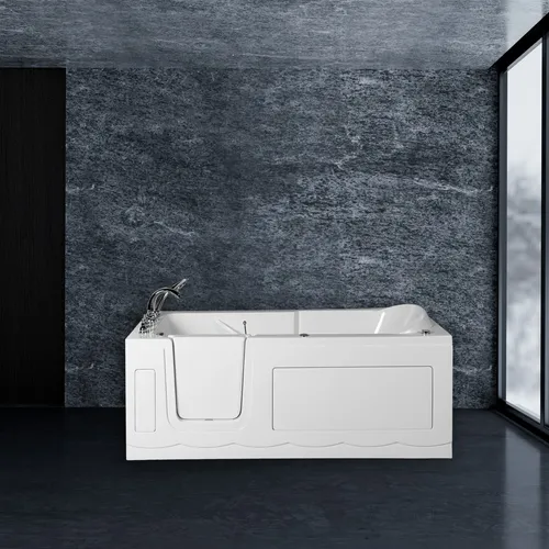 Premium Seniorenbadewanne Acrylwanne Badewanne Firenze I 170x75cm