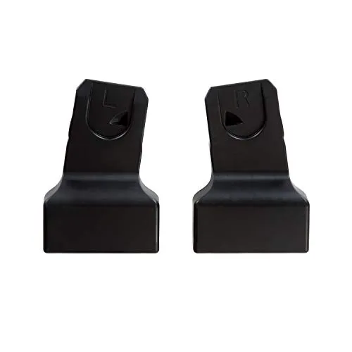 Hauck Adapter Vision X - Schwarz, Kinderwagen-Zubehör - Praktischer Adapter für Hauck Vision X Kinderwagen, aus robustem Kunststoff, sorgt für einfache Kompatibilität mit Babyschalen und mehr.