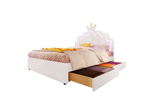 STILVORA Schlafsofa 90x200/190cm mit USB-Steckdose und Stauraum - Multifunktionales Schlafsofa mit integriertem USB-Anschluss – ideal für entspannte Stunden. Zwei Schubladen und ein großes Staufach bieten viel Platz für persönliche Dinge. Perfekt für kleine Räume und Gästezimmer.
