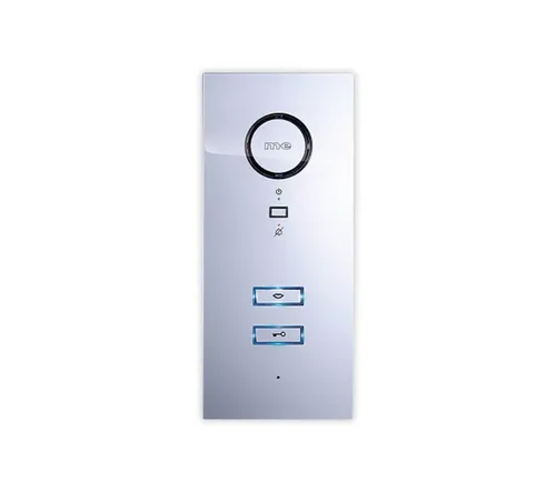 m-e Video-Türsprechanlage ADV-100 S-SG - Moderne Türsprechanlage mit elegantem Design und herausragender Sprachqualität, erweiterbar auf bis zu 4 Außen- und 4 Innenstationen. Ideal für Komfort und Sicherheit.