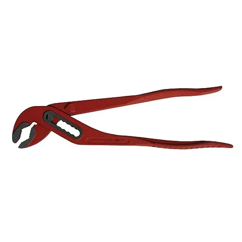 SW-Stahl 41930SB Wasserpumpenzange 300 mm I Wasserrohrzange mit Klemmschutz I durchgestrecktes Gewerbe I Zange für Wasserhahn I Rohrzange aus Chrom Vanadium Stahl I Rohrpumpenzange I Sanitär Zange