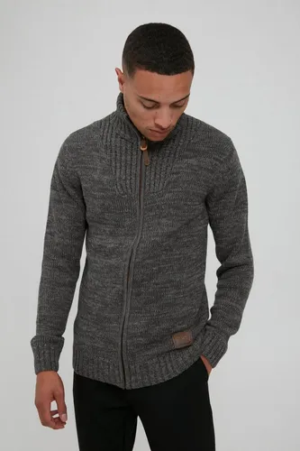 !Solid SDPomeroy Herren Strickjacke Cardigan - Grobstrick Pullover mit Stehkragen - Strickjacke für Herren aus 100% Baumwolle, nachhaltig produziert und ideal für Freizeit, Büro oder Trachten. Bequem und vielseitig kombinierbar.
