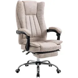 Vinsetto Schreibtischstuhl Bürosessel - Bürostuhl mit ergonomischem Design, belastbar bis 120 kg, ideal für komfortables Arbeiten im Home Office oder Büro.