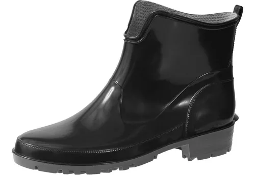 Ladeheid Damen Kurze Gummistiefel LA-930 (Schwarz, 37) - Wasserdichte Damen Gummistiefel für alle Wetterlagen - leicht zu reinigen, mit rutschfester Sohle und optimalem Tragekomfort, ideal für Spaziergänge oder Gartenarbeit.