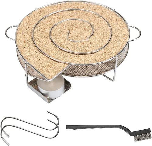 Kaltrauchgenerator Kaltrauchschnecke Kaltraucherzeuger Sparbrand Räucherspirale - rund