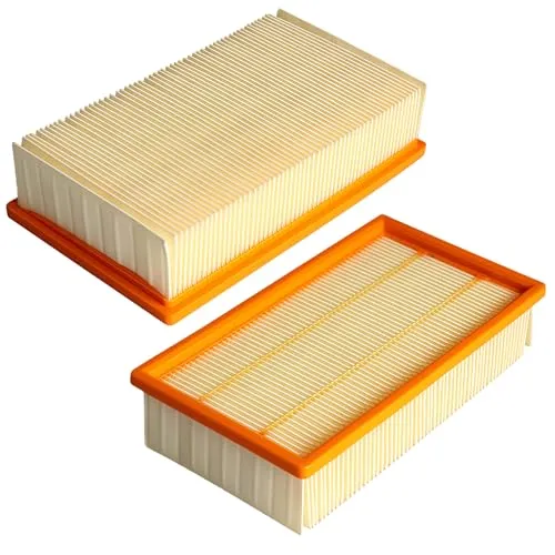 Stück Flachfaltenfilter Filter Zubehör, Flachfaltenfilter Filter für Bosch GAS 35 L AFC, GAS 35 L SFC+, GAS 35 M AFC, GAS 55 M AFC Staubsauger, Professional Staubsauger Ersatzfilter Ersatzteile 2