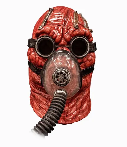 Haus Der 1000 Leichname Der Professor Erwachsenen Latex Kostüm Maske