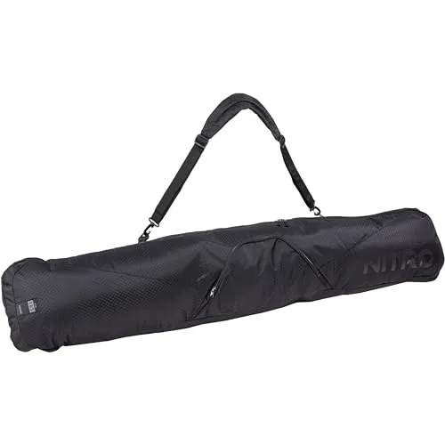 Nitro SUB Board Bag Phantom 165 - Snowboard-Tasche mit großem Hauptfach für 1 Board und extra Reißverschlusstasche, gepolstert für komfortablen Transport und ID-Fach für sichere Adressdaten auf Reisen.