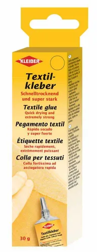 KLEIBER Textilkleber, transparent, 30 g
