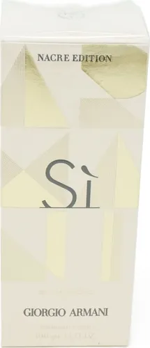 Giorgio Armani Sí Nacre Edition Eau de Parfum 100 ml - Damendüfte mit schimmernder Nacre-Note für ein elegantes und verführerisches Dufterlebnis, vereint fruchtige Johannisbeere und blumige Rose.
