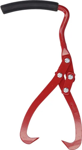 STUBAI Forst-Handpackzange 265 mm | Robuste Holzgreifer für Baumstämme - Sonstige Handwerkzeuge - Ideal für den sicheren Transport von Baumstämmen, ergonomisch gestaltet und aus hochwertigem Qualitätsstahl für maximale Langlebigkeit.